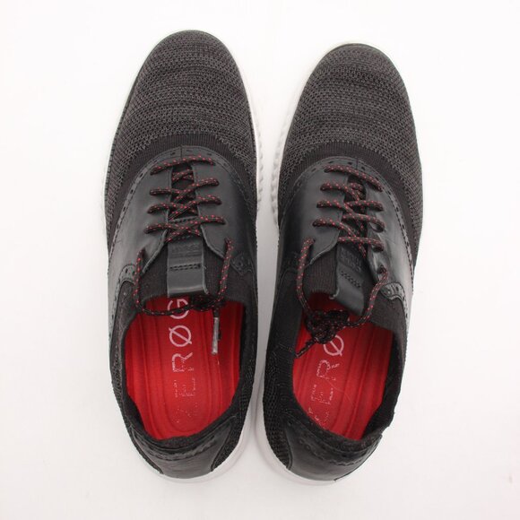 Cole Haan 2.Zerogrand Men\'s 10.5 Black Packable Saddle Knit Oxford Shoes C25259 main image 4